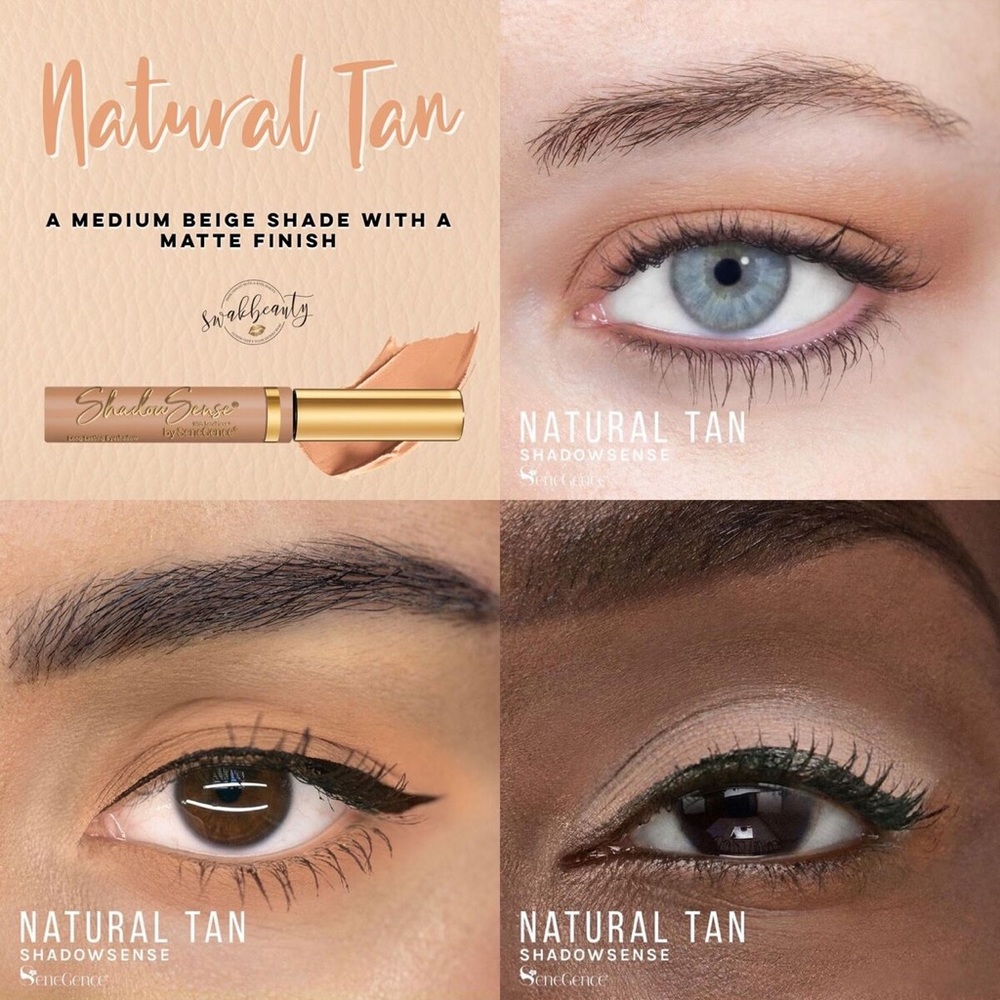 New Unopened SeneGence Shadowsense - Natural Tan